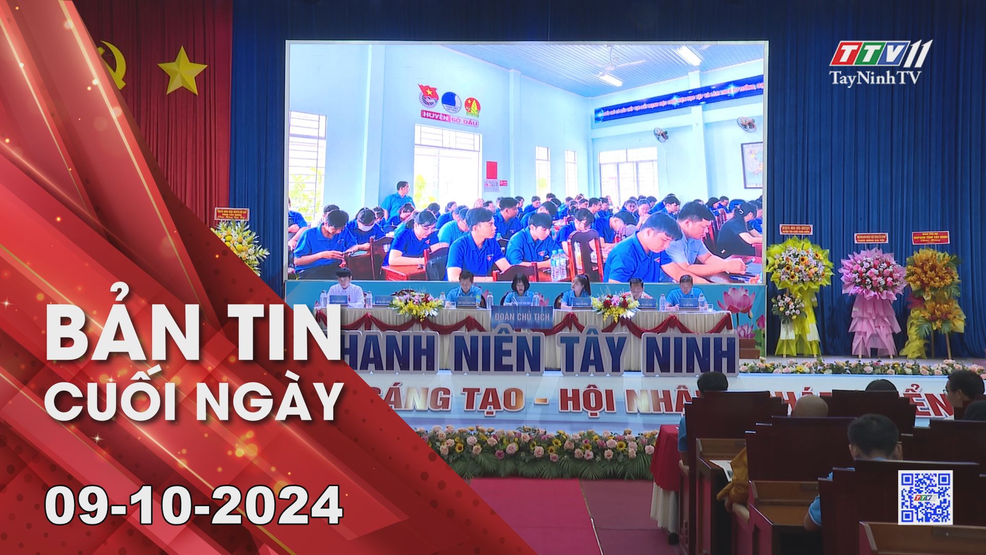 Bản tin cuối ngày 09-10-2024 | Tin tức hôm nay | TayNinhTV